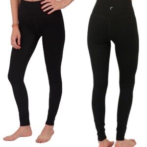 Zyia Brilliant Hi-rise 28” black leggings size 12 quick dry high waist workout